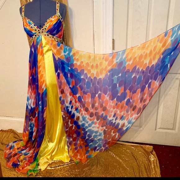 Dresses & Skirts - Cassandra Stone Multi-Color Custom Dress